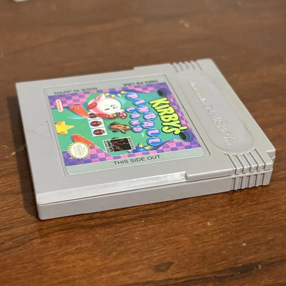 Kirby’s Pinball Land Nintendo Game Boy Cartridge Authentic Tested Classic Puzzle